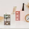 Miniatyrbild 4 av 6: Plast pennfat, multi - funktion fyrkantig plast multi - Purple