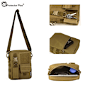 Miniatyrbild 3 av 4: PROTECTOR PLUS Tactical Messenger Bag Herr Military Camo