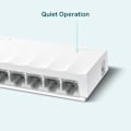 Miniatyrbild 6 av 6: Switch Ethernet - TP-LINK - LS1008 - 8 portar RJ45 - Plug and Play - Plastikkåpa