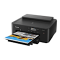 Miniatyrbillede 2 af 4: Inkjet printer - CANON PIXMA TS705a - 5 patroner - Farve - Wi-Fi - Sort