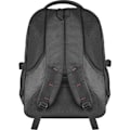 Miniatyrbillede 2 af 2: Defender CARBON 15.6" Unisex Rygsæk - Sort - Lynlås - Ryg sort