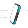Pikkukuva 2 / 4: Lamax Journey Aurinkokenno Kannettava Laturi 12 000 mAh 2 USB-A-portilla ja 1 USB-C-portilla, 18 LED, Aurinkopaneeli, vedenpitävä