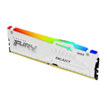 Miniatyrbillede 1 af 3: RAM Hukommelse KINGSTON DIMM 16GB 5600 DDR5 - FURY Bst WHT RGB EXP
