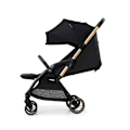 Miniatyrbillede 2 af 4: Sammenklappelig barnevogn op til 22 kg - KINDERKRAFT APINO - Automatisk sammenfoldning - Vandafvisende - Vægt kun 7,5 kg - Sort sort