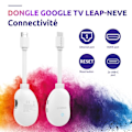 Miniatyrbild 4 av 6: STRONG - LEAP-NEVE - Streaming Box Google TV 4K-Chromecast - Bluetooth - Google Röstassistent - Wifi 6 - Dolby Atmos/Vision - HDR