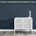 Miniatyrbillede 5 af 6: ROWENTA Tower ventilator, 3 hastigheder, 8 timers timer, Lydløs, Justerbart gitter, Automatisk svingning, Eole Compact VU6210F0 vitt och blått