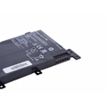 Miniatyrbillede 3 af 3: Avacom Laptop - NOAS-X555-41P - Batteri til Asus X555, 7,6 V, 4100 mAh ()