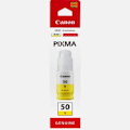 Miniatyrbillede 1 af 2: Blækflaske - CANON - GI-50Y- Gul - PIXMA MegaTank-kompatibilitet - (3405C001)