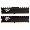 Miniatyrbillede 1 af 3: Patriot Signature Line Premium DDR4 memory sticks 16GB (2x8GB) PC4-25600 (3200 Mhz) - Sort