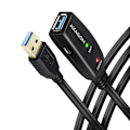 Pikkukuva 2 / 3: USB-kaapeli - AXAGON - ADR-310 - USB 3.2 Gen 1 - 10m - Aktiivinen - Musta