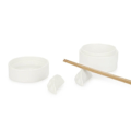 Miniatyrbillede 2 af 3: Mug - Balvi - Mushiki - Porcelæn - Hvid - Moderne Design hvid