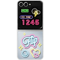 Miniatyrbillede 1 af 6: Coque - Samsung - Galaxy Z Flip6 - Grå - Blød - Personalisering NFC grå