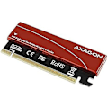 Miniatyrbillede 1 af 2: PCIe-adapter - AXAGON - PCEM2-N - 1x M.2-NVMe-SSD - Passiv køling - 1 To