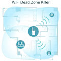 Miniatyrbild 4 av 6: Kraftfull WiFi 6 repeater AX1800 Mbps - TP-Link RE605X - Täcker upp till 100 m² - Dual band - Kompatibel med alla boxar