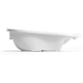 Miniatyrbillede 2 af 2: OKBABY Onda - Badekar til Nyfødte 0-12 Måneder, Ergonomisk Design - Hvid