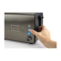 Miniatyrbillede 2 af 5: BLACK & DECKER - Brødrister - 1 skive - 1000W - BXTO1000E Rustfrit stål