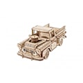 Miniatyrbillede 3 af 4: UGEARS 3D træpuslespilsæt - klassisk 1950'er lastbil pickup skovhugger lastbil Modelbil at bygge - model lastbil