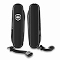 Pikkukuva 3 / 4: Pienkotelo - Victorinox - Signature Lite Onyx Black - 9 Toimintoa - LED Valo - Rullakynä sort