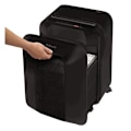 Miniatyrbillede 4 af 6: Dokumentmakulator - FELLOWES - POWERSHRED LX201 - Micro cut - 22L kurv - 4 hjul sort