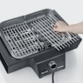 Pikkukuva 3 / 4: SEVERIN jalustagrilli SEVO GTS, 3 000W, 0° - 500°C 10 minuutissa, vesiallas savun ja hajujen vähentämiseksi, kansi, Musta, PG8107