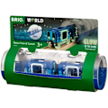 Miniatyrbillede 3 af 4: Brio metro tog og tunnel - BRIO - Ukendt model - Hovedfarve: Blå - Materiale: træ