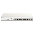 Pikkukuva 3 / 3: Hallittu Gigabit Ethernet -verkkokytkin - D-LINK - DBS-2000-10MP - 10 porttia - Virtalähde Via ce