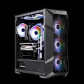 Miniatyrbillede 1 af 6: PC taske - COOLER MASTER - TD500 Mesh sort