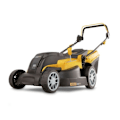 Miniatyrbillede 1 af 4: POWERPLUS POWXG6281 Elektrisk Plæneklipper - 2000W, 420mm Ø, Opsamling, Mulching, Bagudkast sort