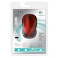 Miniatyrbillede 4 af 4: Mus - Trådløs - Logitech - M235 - Rød