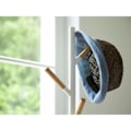 Miniatyrbillede 4 af 4: Yamazaki Home Tøjstativ Tøjbøjle Knagestativ Skohylde Garderobe Stativ Hvid Farve 28x176x28 cm hvid