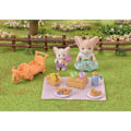 Pikkukuva 2 / 5: Fennec-pikniksetti - SYLVANIAN FAMILIES - 2 hahmoa, pyörä ja tarvikkeet Flerfärgad