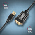 Pikkukuva 2 / 3: Axagon Ads-1Pqn-sovitin - Rs-232 Com-Port USB 2.0 -liittimeen - Ft232Rl-Ch