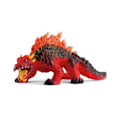 Miniatyrbillede 1 af 3: Lava Lizard - Realistisk Schleich Figur - Mytisk og voldsom lavamonster - Meget detaljeret firbenfigur til drenge Rød Sort