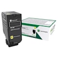 Miniatyrbillede 1 af 4: Tonerpatron Lexmark - Gul - Laser - Standardydelse - 15000 Sider - LEXMARK - CS827de, CX827de