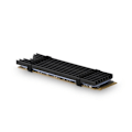 Miniatyrbillede 2 af 4: AXAGON CLR-M2L3 passivator M.2-SSD-Kuhlkorper 2280 Sort aluminiumslange 3 mm - 8595247905536
