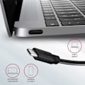 Miniatyrbillede 3 af 4: AXAGON HMC-5G2 Multiport Hub USB 3.0, HDMI, Gbit-LAN, 2 x USB-A, 2 x USB-C - 8595247905444