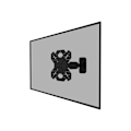 Miniatyrbillede 4 af 4: Neomounts WL40S-840BL12 sæt d'