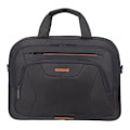 Miniatyrbillede 1 af 4: Skuldertaske - American Tourister - At Work - 15.6" - Sort / Orange - 100% polyester