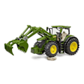 Miniatyrbillede 4 af 4: John Deere 7R med frontlæsser