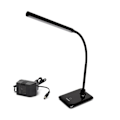 Miniatyrbillede 2 af 4: LED skrivebordslampe - VELAMP - SLIM - Sort - Justerbar - Dæmpbar - Moderne design sort