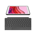 Pikkukuva 1 / 3: Näppäimistö ja suojakotelo - Logitech - Combo Touch - Kosketuslevy - Taustavalaistu - QWERTY - Grafiitti