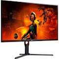 Miniatyrbillede 3 af 6: PC-skærm - AOC - U27G3X - 27" UHD 4K - IPS panel - 160Hz - 1ms - Højdejusterbar - 2 HDMI 2 DP - Adaptive Sync - Sort