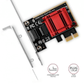 Pikkukuva 3 / 4: AXAGON PCEE-G25 PCIe-sovitin 2.5 Gigabit Ethernet, Realtek 8125 - RJ45 - 8595247906458