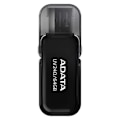 Pikkukuva 1 / 3: ADATA UV240 USB-muistitikku - 64 Gt - USB 2.0 - Kansi - Musta