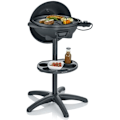 Miniatyrbillede 1 af 4: El- som grill - SEVERIN - PG 8541 - 2000 Watt - Matt sort - 1320 cm²