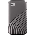 Pikkukuva 1 / 4: WD My Passport™ - Ulkoinen SSD - 1 Tt - USB-C - Harmaa (WDBAGF0010BGY-WESN)