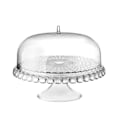 Miniatyrbillede 1 af 3: Kagefad - GUZZINI - Tiffany - Transparent - Ø 36 cm - BPA fri