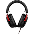 Pikkukuva 3 / 6: Langalliset pelikuulokkeet - HyperX Cloud III - PC:lle ja konsolille - musta/punainen