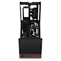 Miniatyrbillede 3 af 6: PC cover - FRACTAL DESIGN - FD-C-TER1N-01 - mini-ITX - SFF 10.4L - GPU op til 322 mm - Terra Graphite