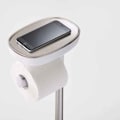 Pikkukuva 3 / 3: WC-paperiteline - Joseph Joseph - EasyStore Plus - Ruostumaton teräs - Salainen lokero - Valkoinen